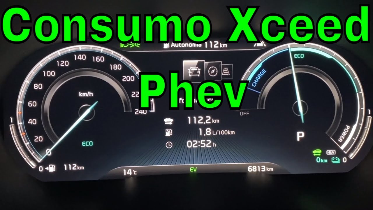 Consumo y Autonomia del Kia Xceed H&iacute;brido enchufable PHEV