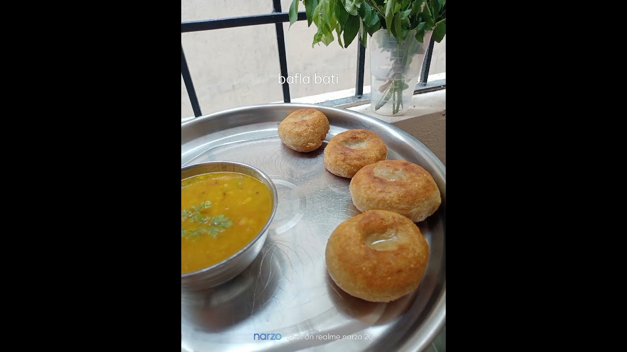 Bafla bati without tandoor or oven! घर पर वाफला वाटी कैसे बनाएं?