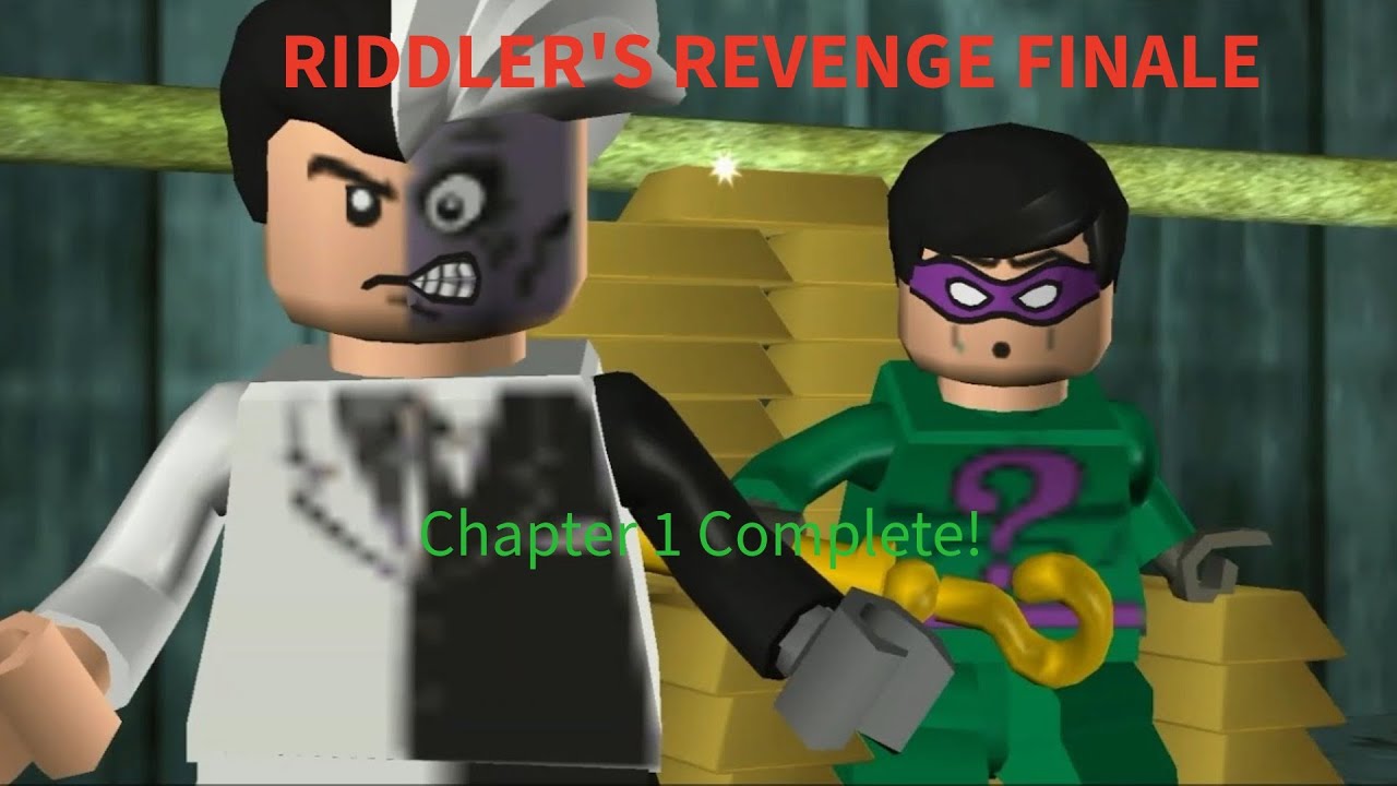 CHAPTER 1 FINALE! 💥 Riddler & Two-Face Defeated | LEGO Batman 100%
