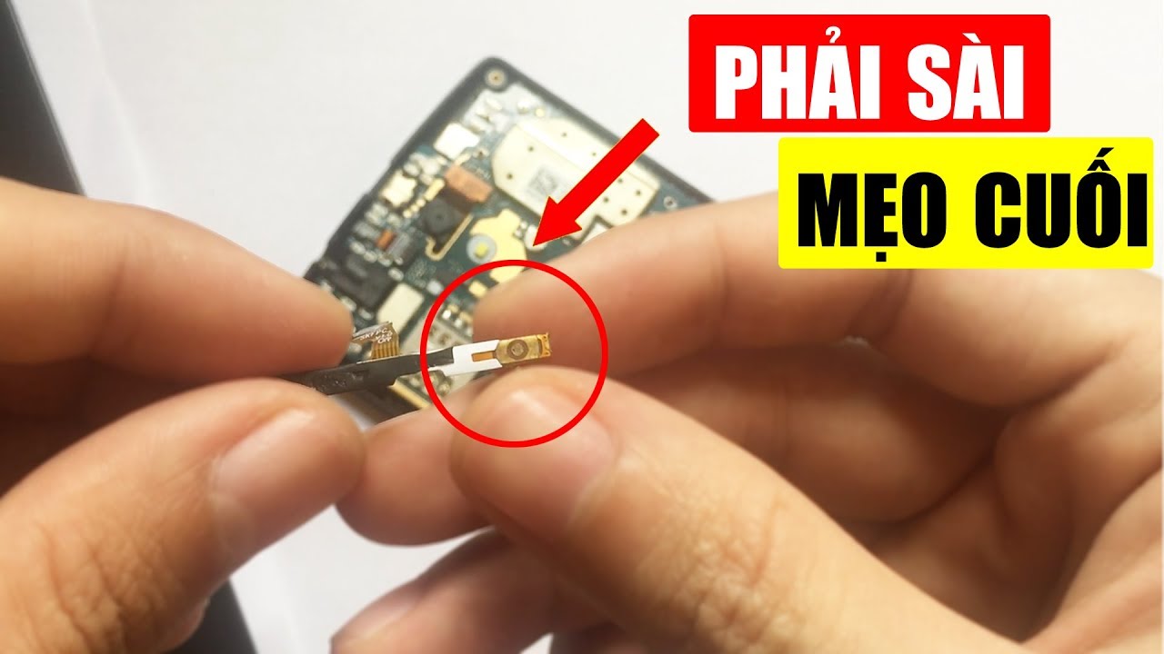 Nút nguồn điện thoại hư - PHẢI SÀI CHIÊU CUỐI ĐỂ MỞ MÁY