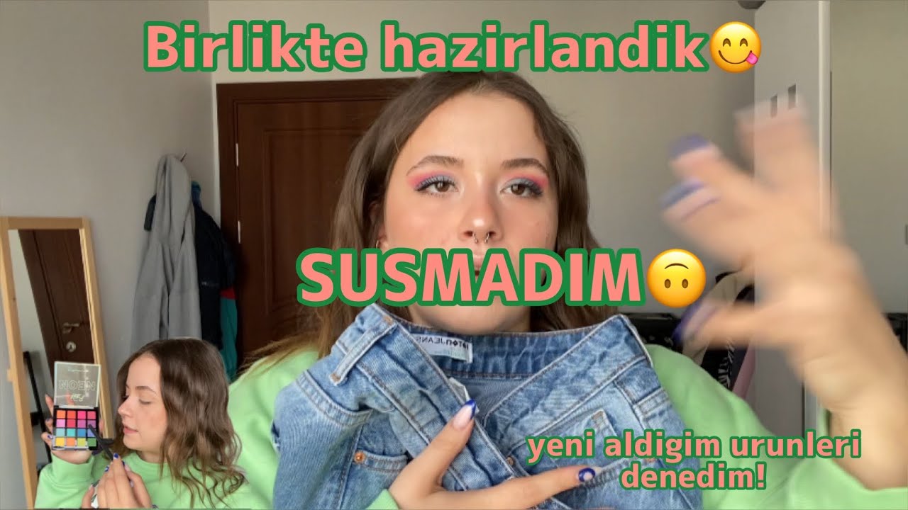 Birlikte hazırlanıyoruz✌🏼(Zaman gezme zamanı!) | Yeni aldığım ürünleri denedim, Sohbetke💁🏼‍♀️no:6