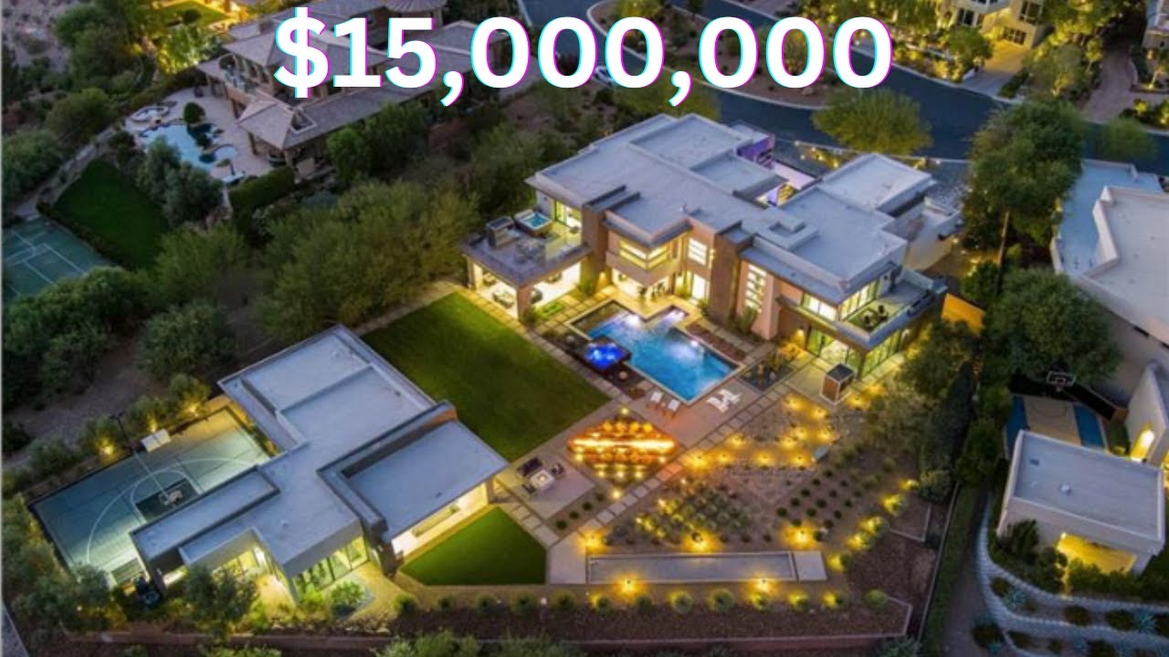 Inside a $15M Mansion For Sale in The Ridges, Summerlin Las Vegas