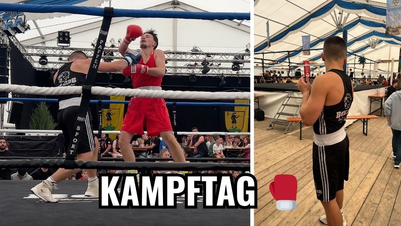 KAMPFTAG &ndash; Mission besser werden 🥊 | Amateur Vlog