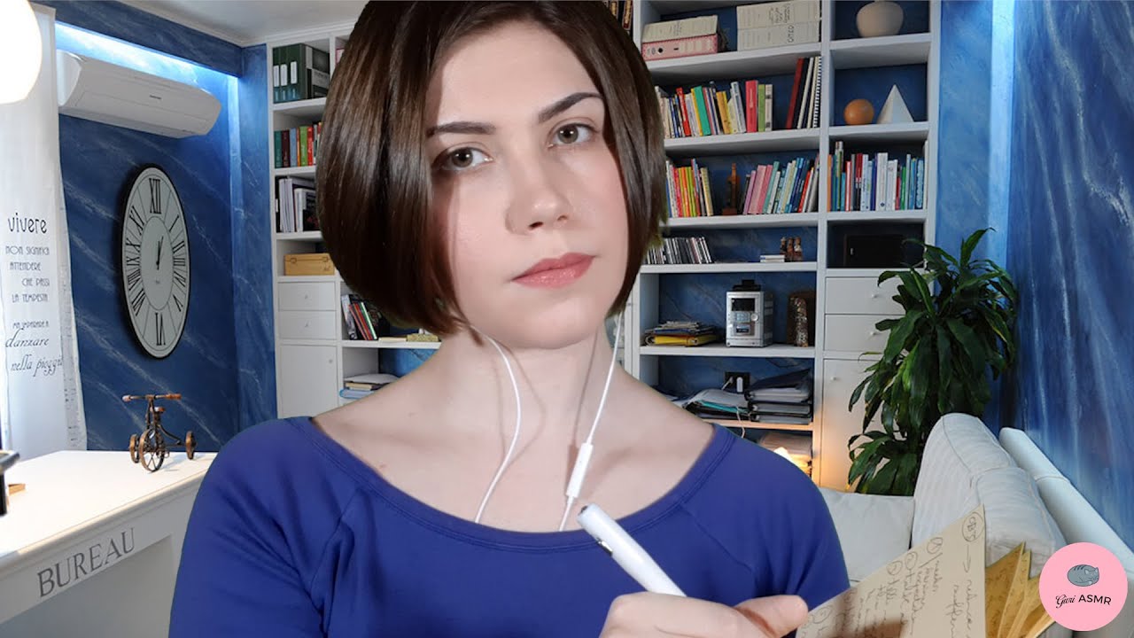 ASMR ROLEPLAY PSICOLOGA | Seduta Di Terapia EMDR Per Sconfiggere i Traumi