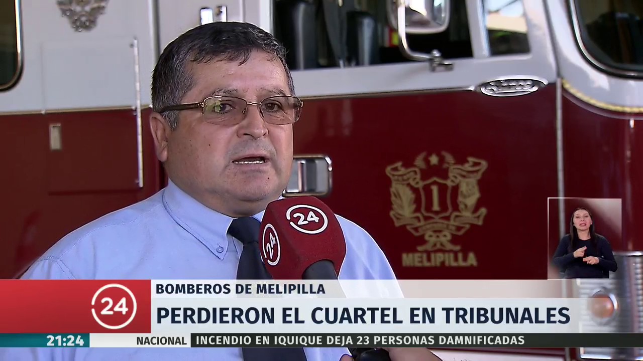 Bomberos de Melipilla pierden su cuartel | 24 Horas TVN Chile