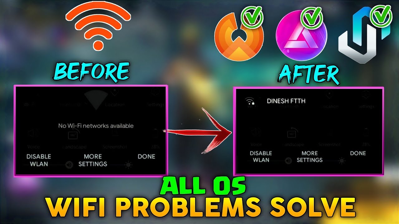 Phoenix Os And All Android Os Wifi Problems Solve 🔥||Simple Trick Tamil ||Puyal gaming⚡️
