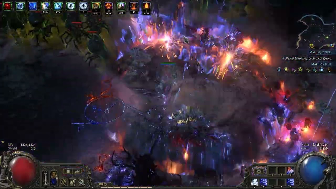 0.4 Blood Mage Deodres Curse CoC Comet Clearing maps