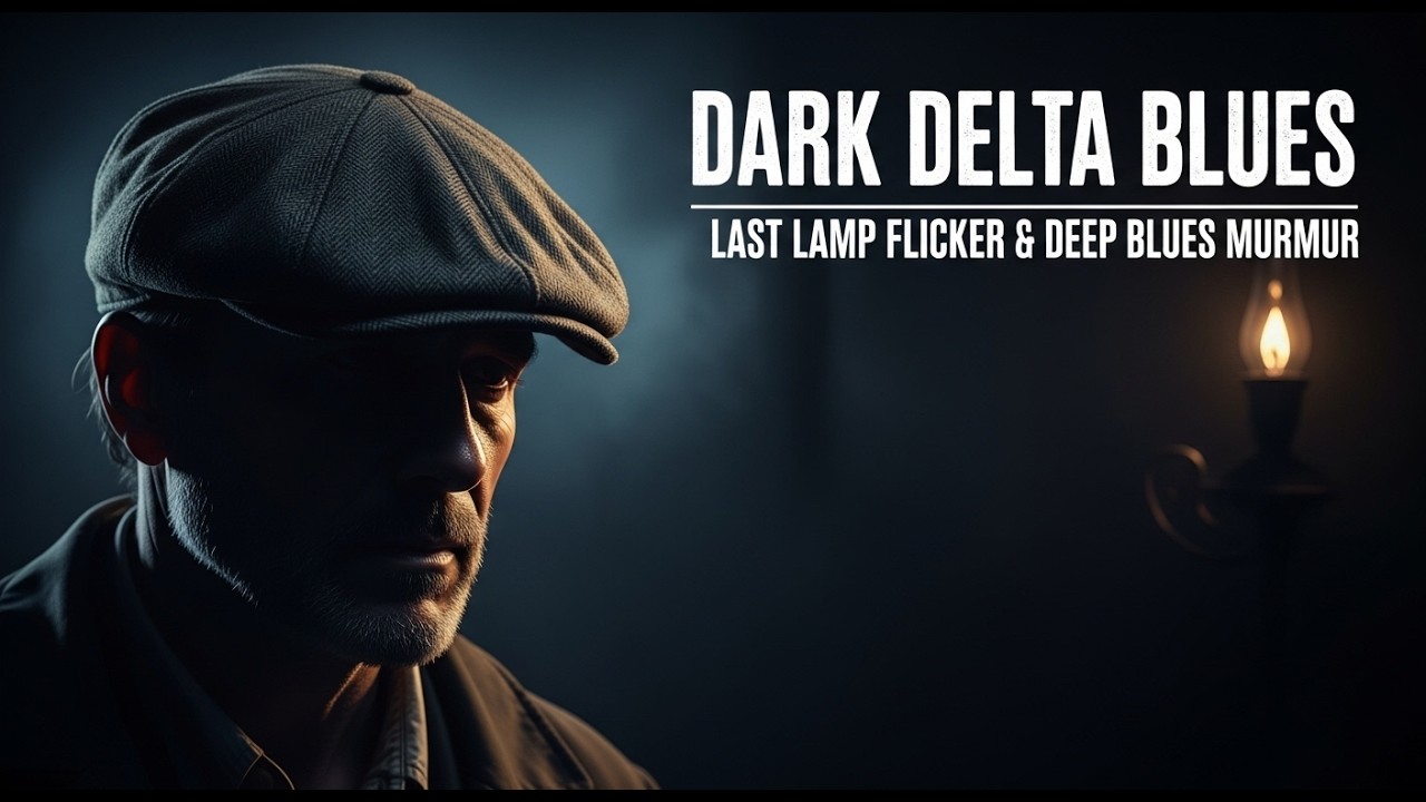 Dark Delta Blues | Last Lamp Flicker & Deep Blues Murmur #BluesMusic #SoulfulVibes