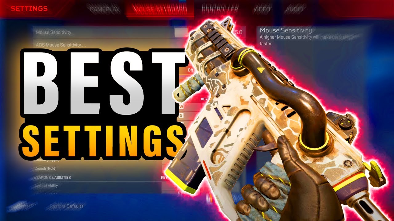 Meilleur SETTINGS pour APEX LEGENDS (gain de FPS + visibilité )