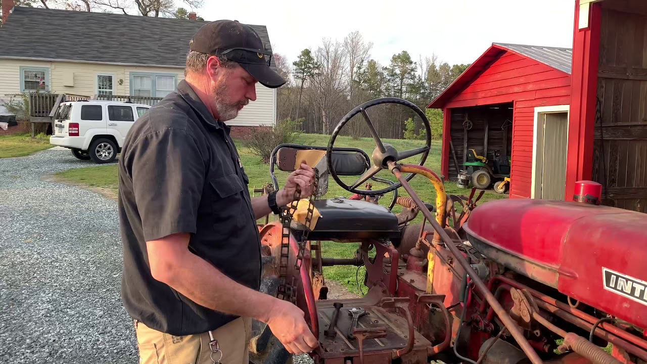 Farmall 140 Fertilizer set up