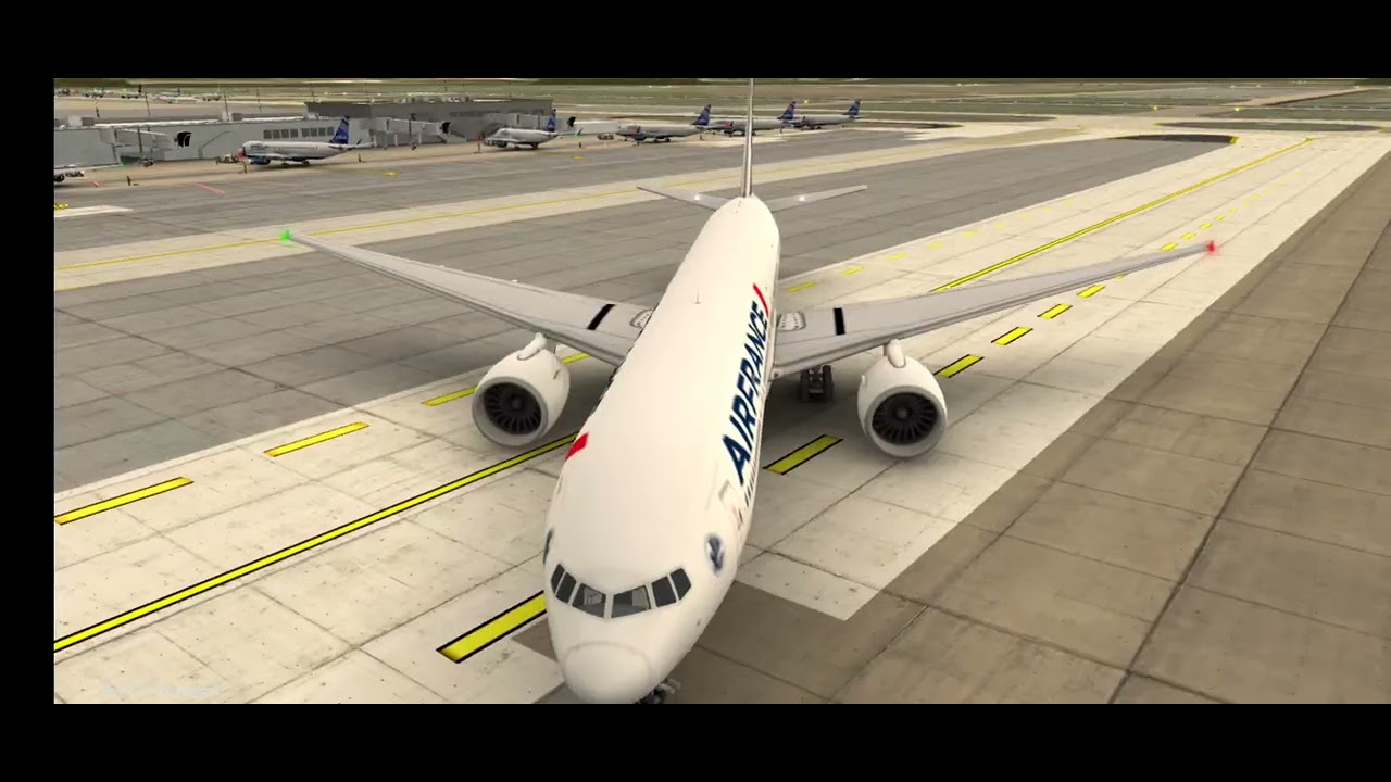 B77W ✈️ BOEING  🛫 AIR FRANCE 🇫🇷  Washington Airport 🇺🇸 World of Airports 🌎 #aviation #airplanes #air