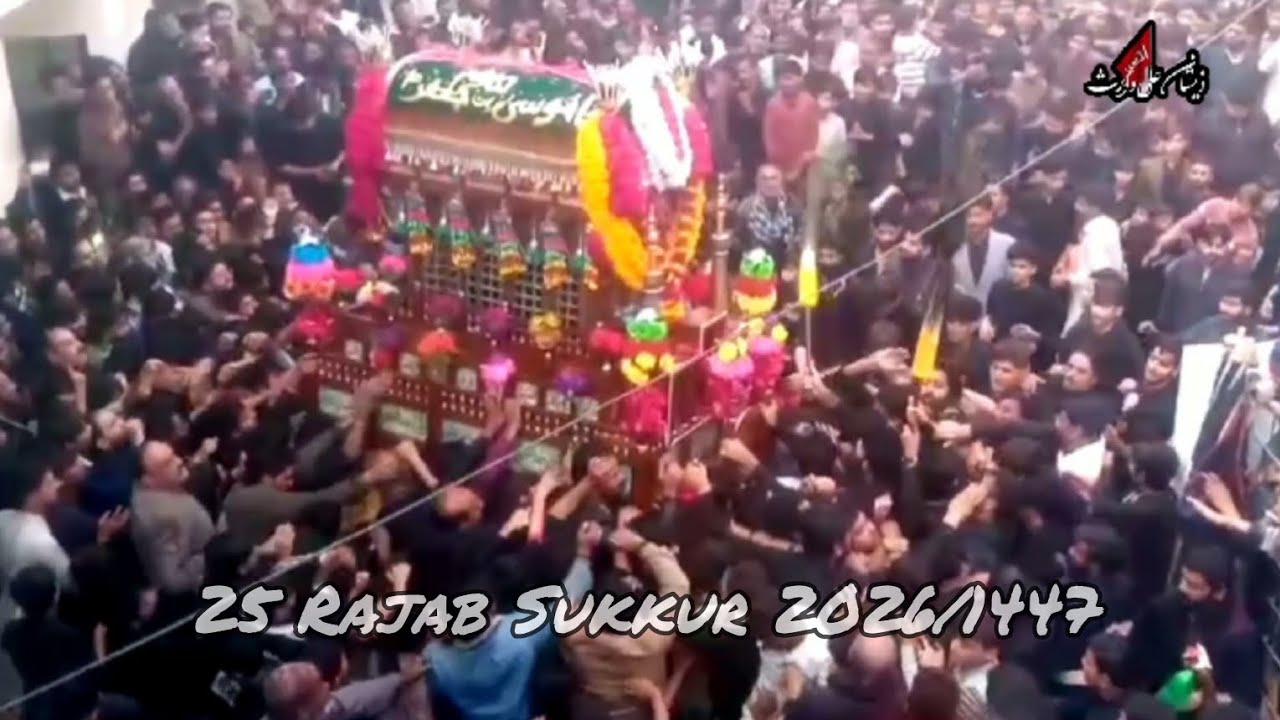 25 Rajab Sukkur 2026/1447