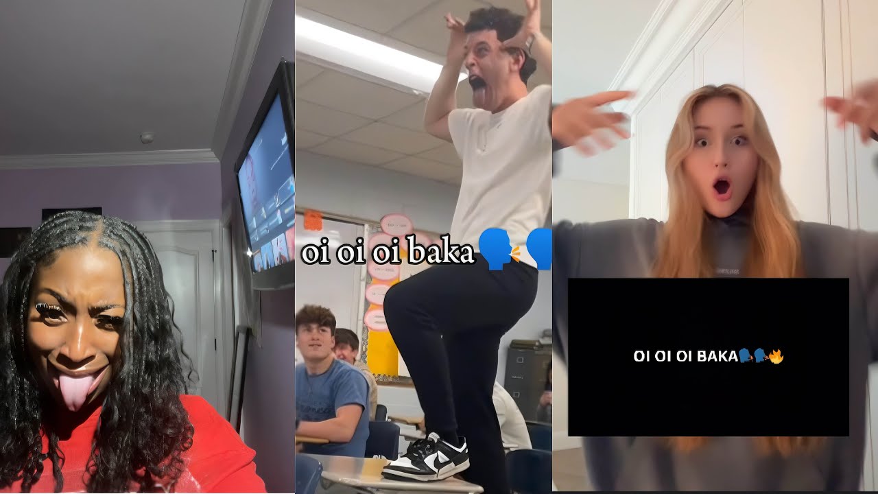 OiOiOi Baka (NEW tiktok Trend 2024) Funniest clips compilation' #baka