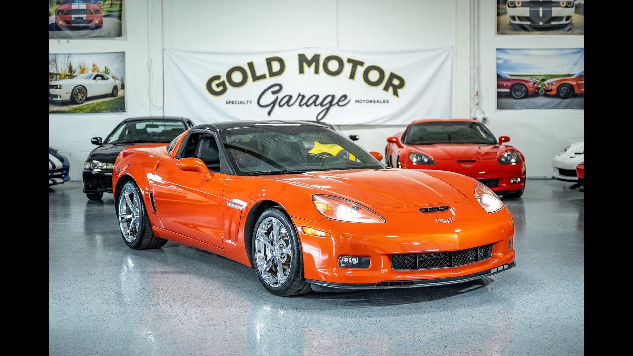 2012 Corvette Grand Sport Inferno Orange | Gold Motor Garage