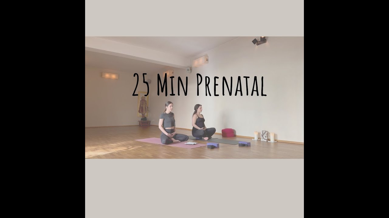 Yoga prenatal 25 Min - Apto para todos los niveles