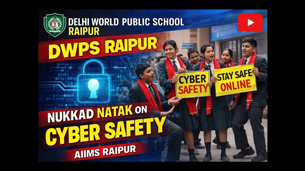 NUKKAD NATAK ON CYBER SAFETY | AIIMS RAIPUR | DWPS RAIPUR 
