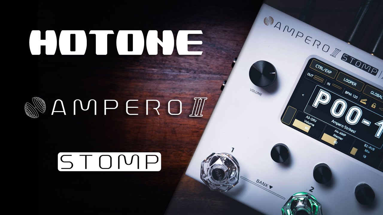 Hotone AMPERO II - Music & Demo by A. Barrero