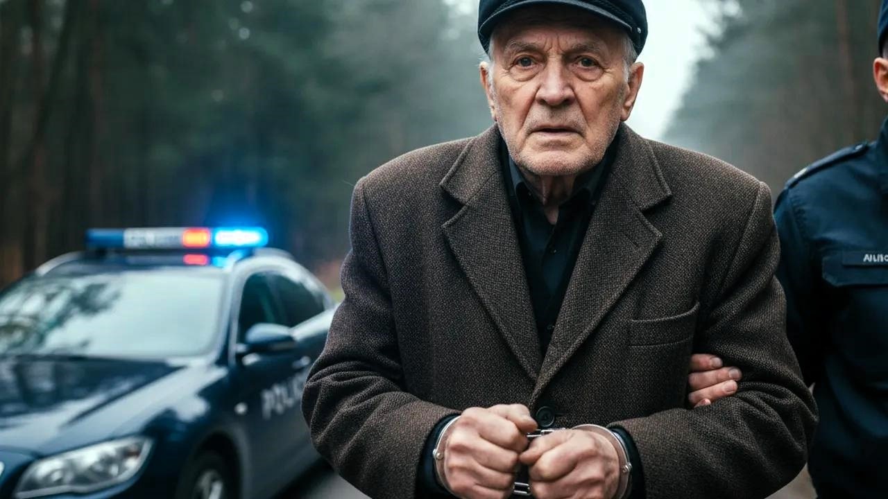 Policja zatrzymała starca na drodze — wojskowy dowódca przerwał rozkazał zwolnienie
