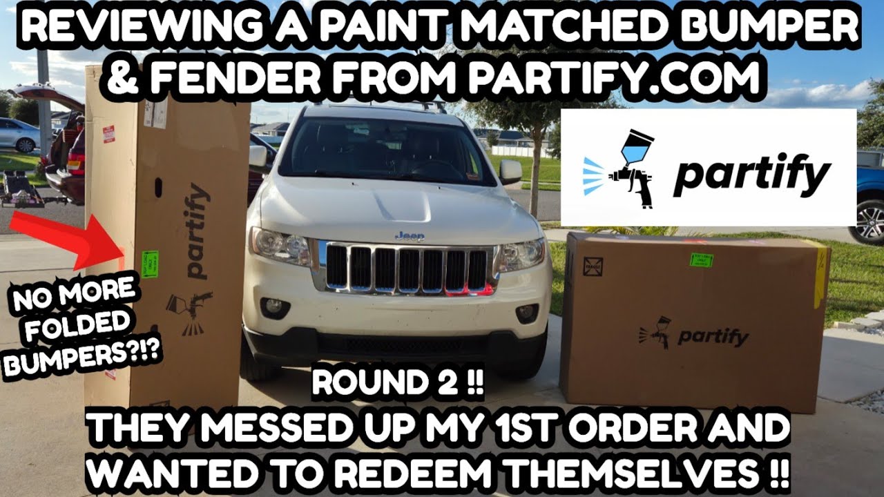 Partify.Com Review * Installing a Partify Paint Matched Fender and UNFOLDED Bumper * IS IT WORTH IT?