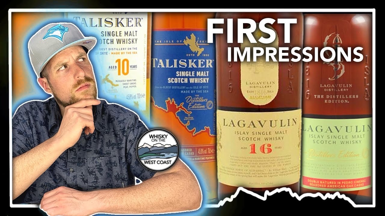 Lagavulin 16 Year And Talisker 10 Year vs. The 2022 Distillers Edition Single Malt Scotch Whiskies