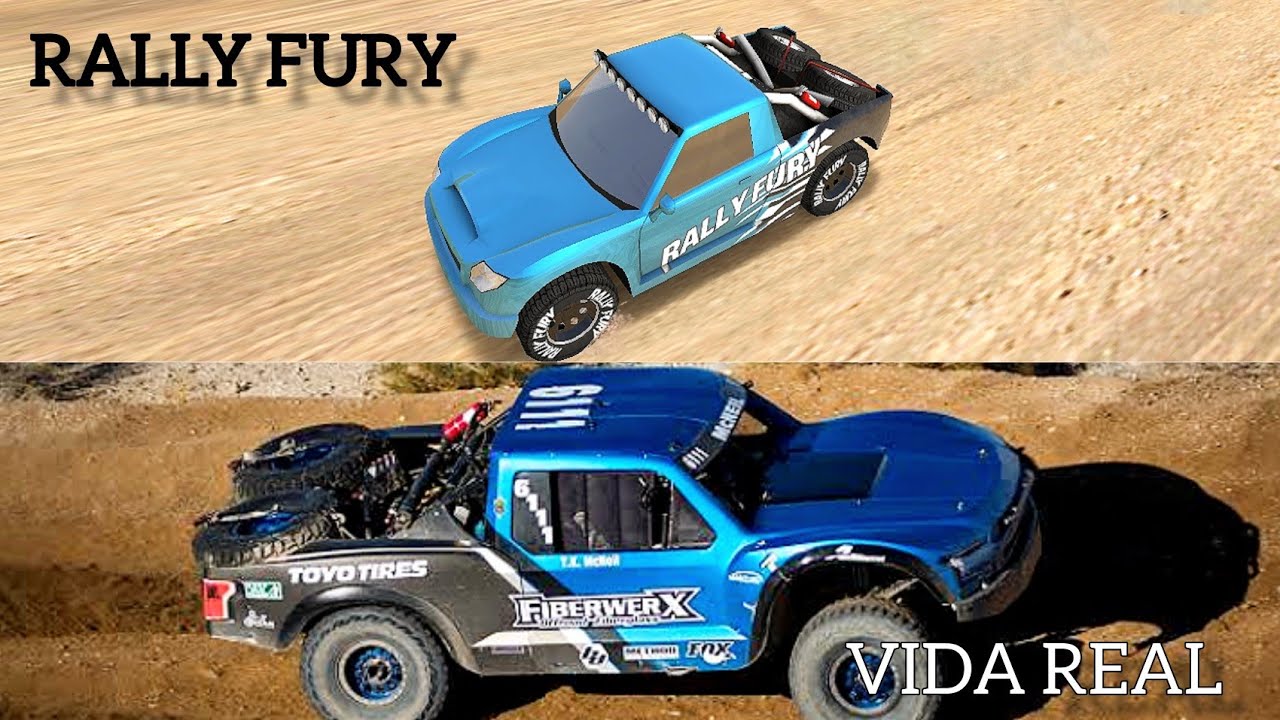 Carros de Rally Fury parecidos com os da Vida Real