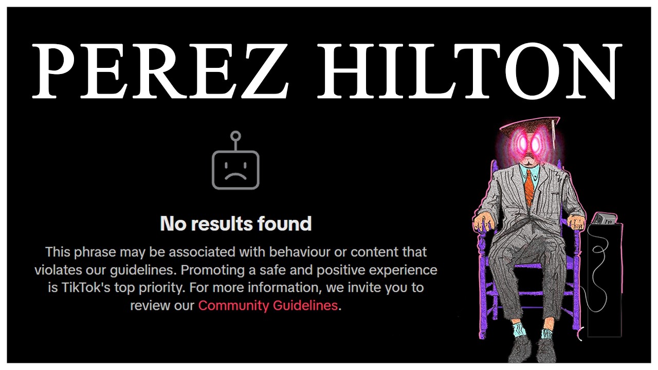 Ужасная ситуация с видео Perez Hilton