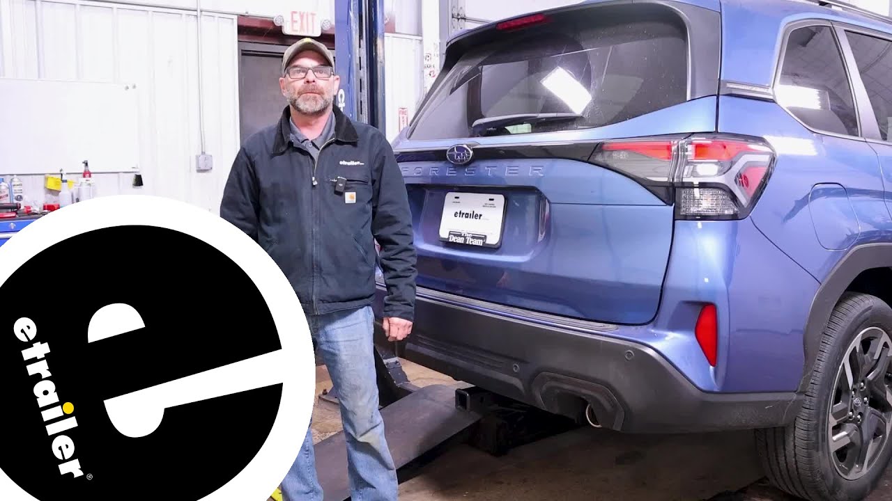 Installing the etrailer Trailer Hitch Receiver on a 2025 Subaru Forester
