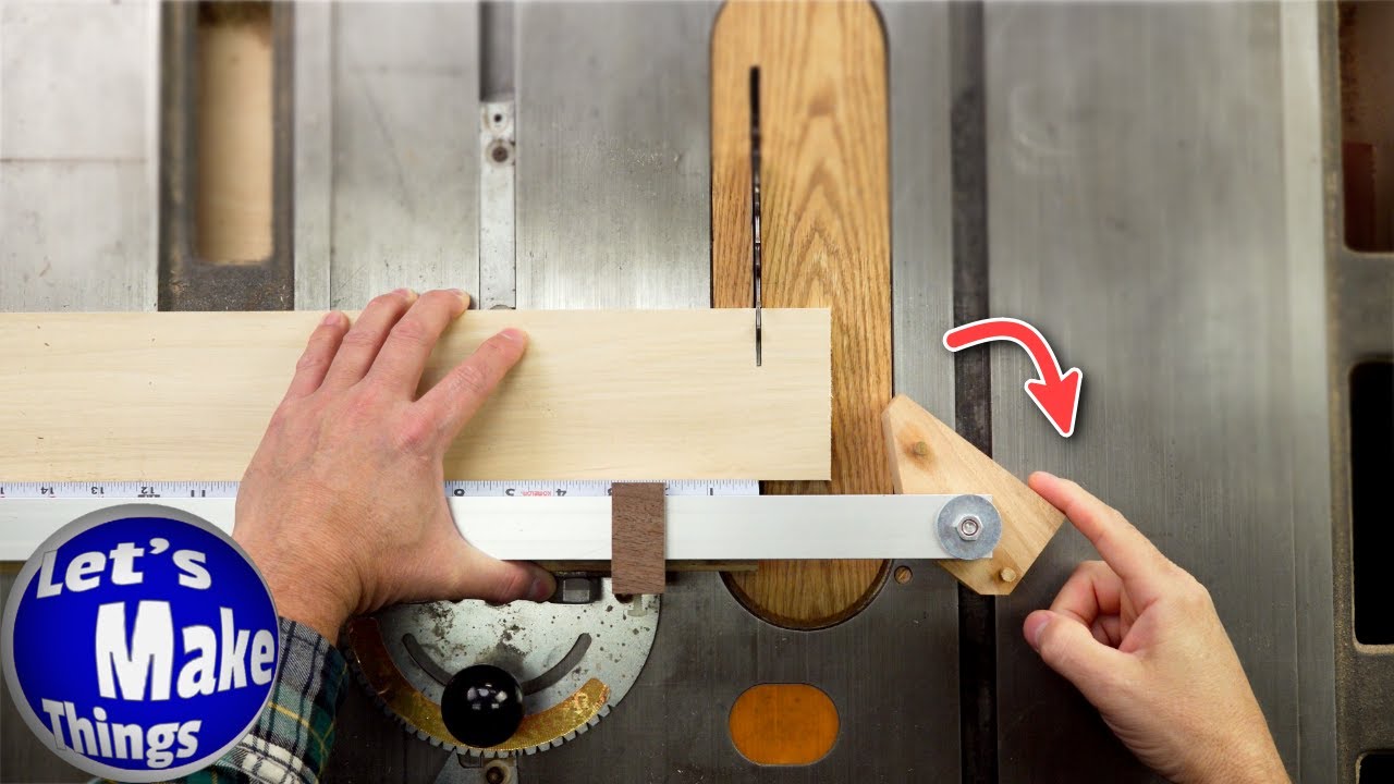 Miter Bar Reference Guide // Safer, Repeatable!