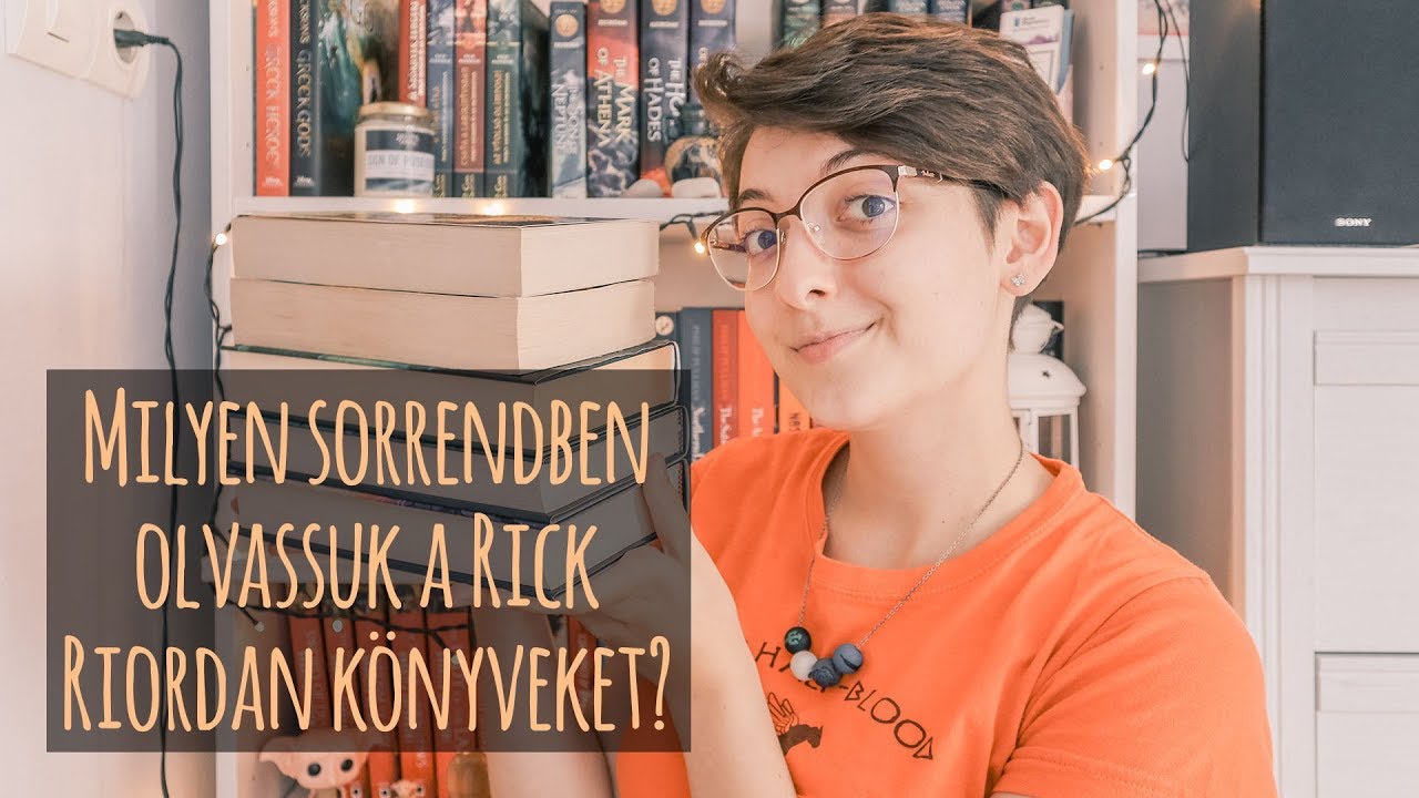 Milyen sorrendben olvassuk a Rick Riordan könyveket?  | Percy Jackson hónap #2
