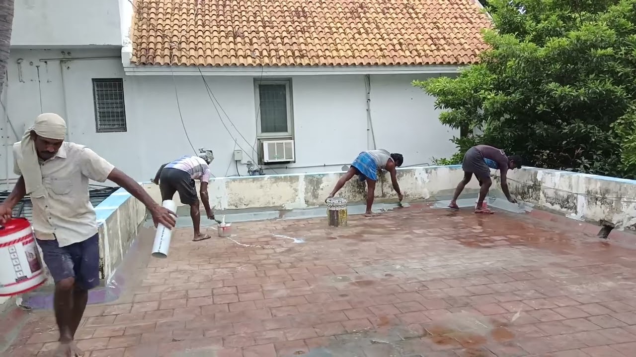 weather roofing on roof tiles
