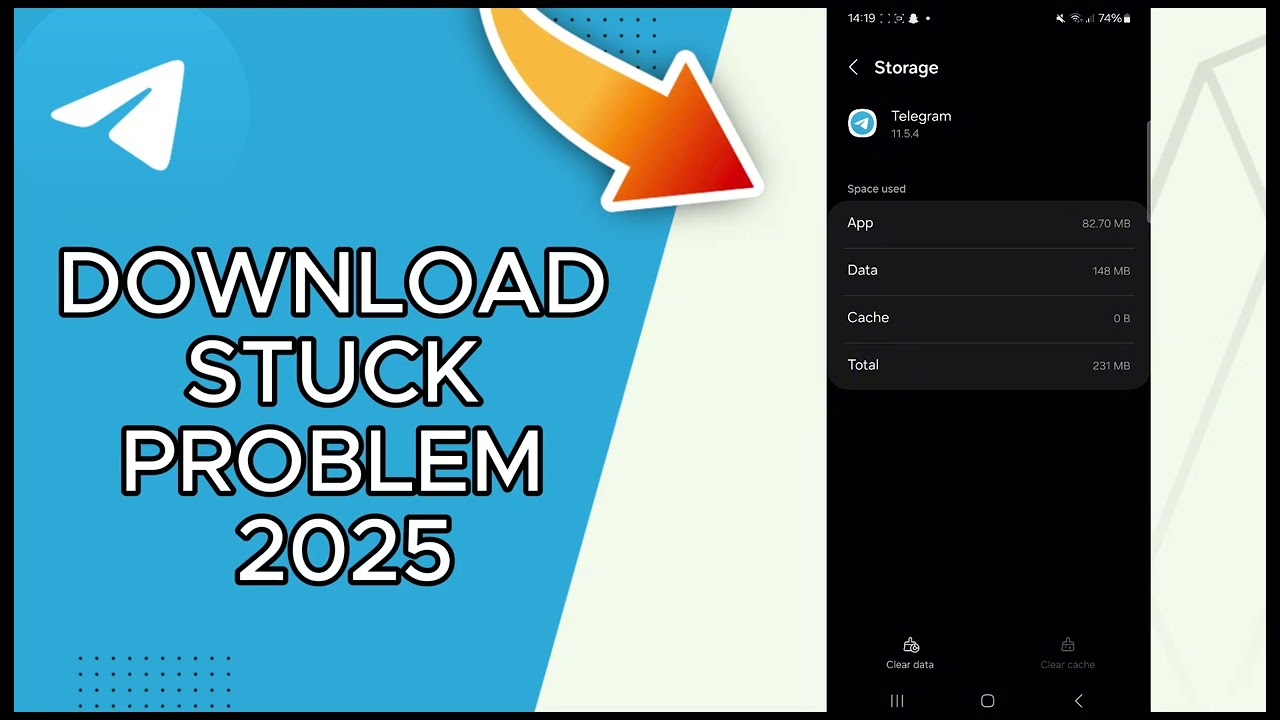 How To Fix Telegram Download Stuck Problem 2025