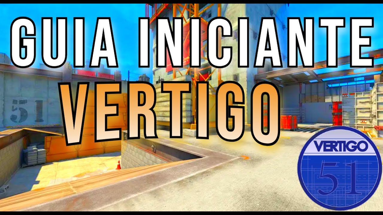 GUIA B&aacute;sico na VERTIGO (locais + principais smokes + Plants) - #CS2 Aprendendo a jogar