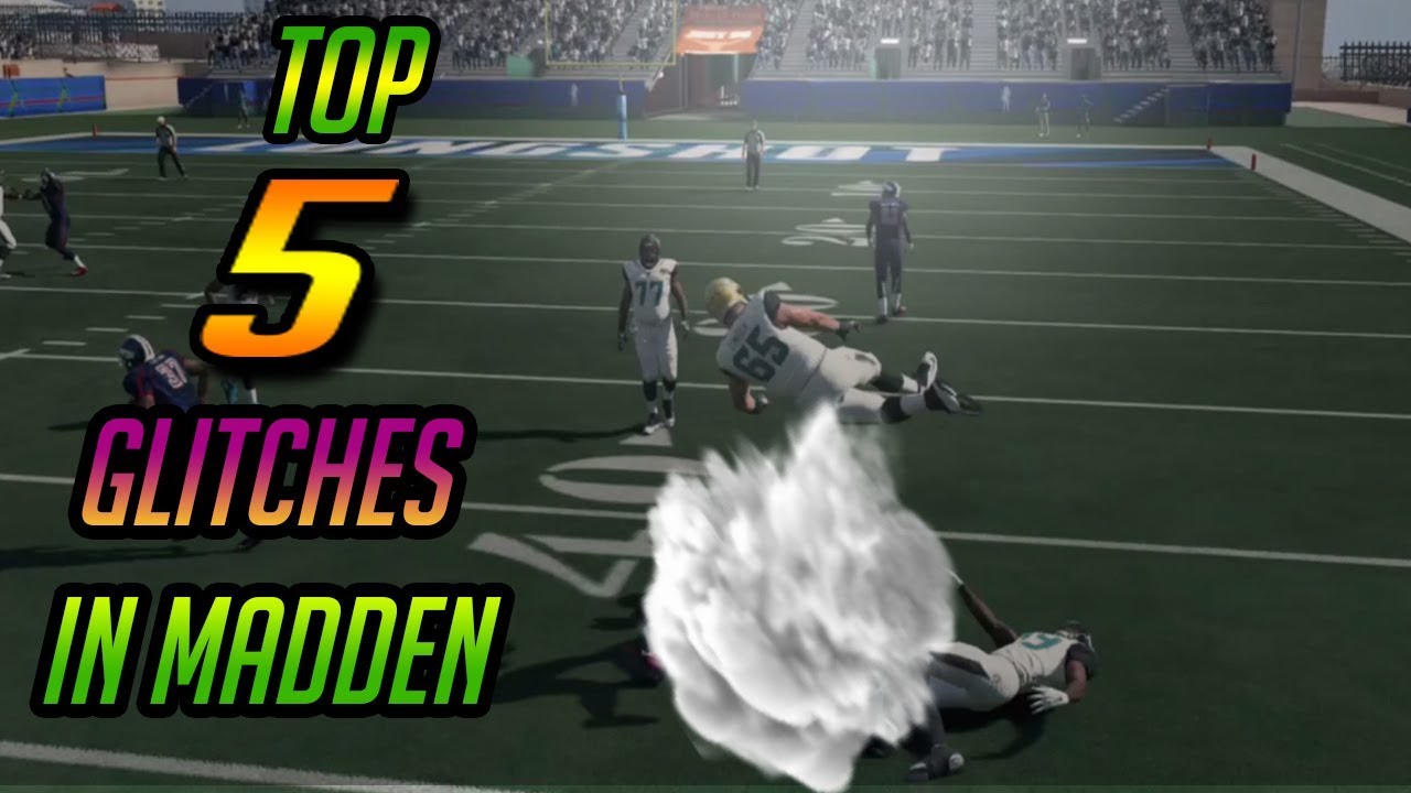 TOP 5 GLITCHES!!! - Madden 18 Online