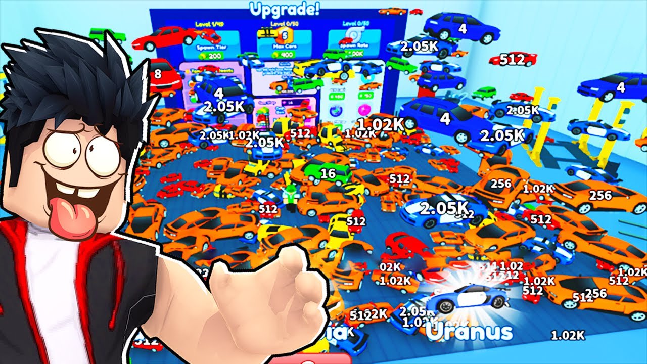 J'ai FUSIONNÉ TOUTES CES VOITURES et CECI est ARRIVÉ.. (Merge Race Simulator)