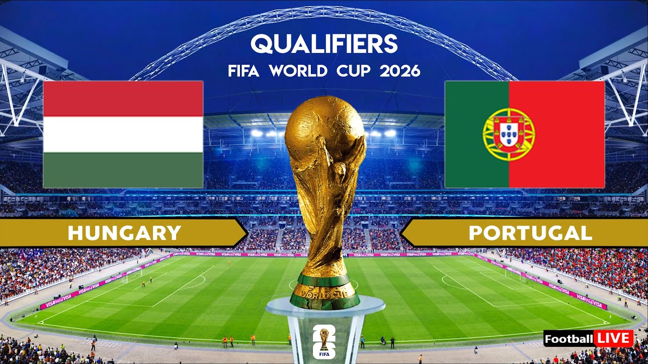HUNGARY vs PORTUGAL - FIFA World Cup 2026 Qualifiers | Full Match All Goals | Simulation PES
