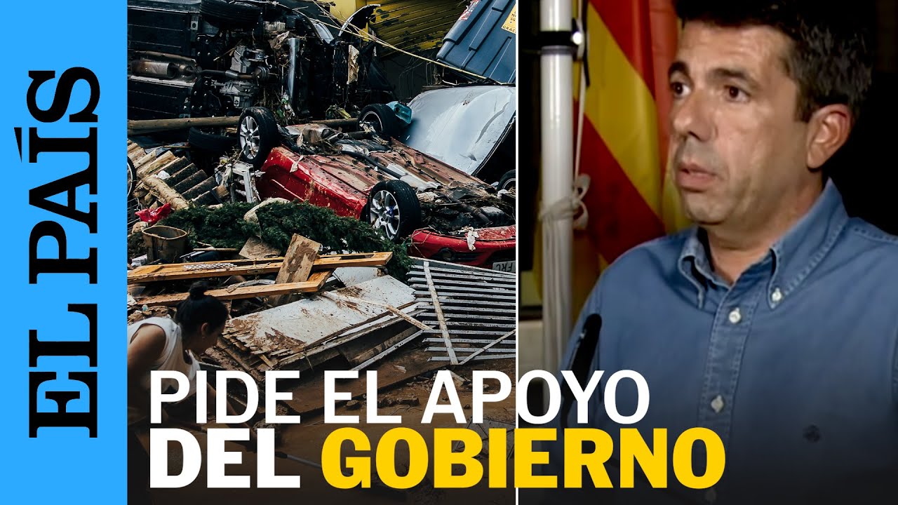 DANA ESPAÑA | Carlos Mazón pide la incorporación de ministros en los grupos de respuesta inmediata
