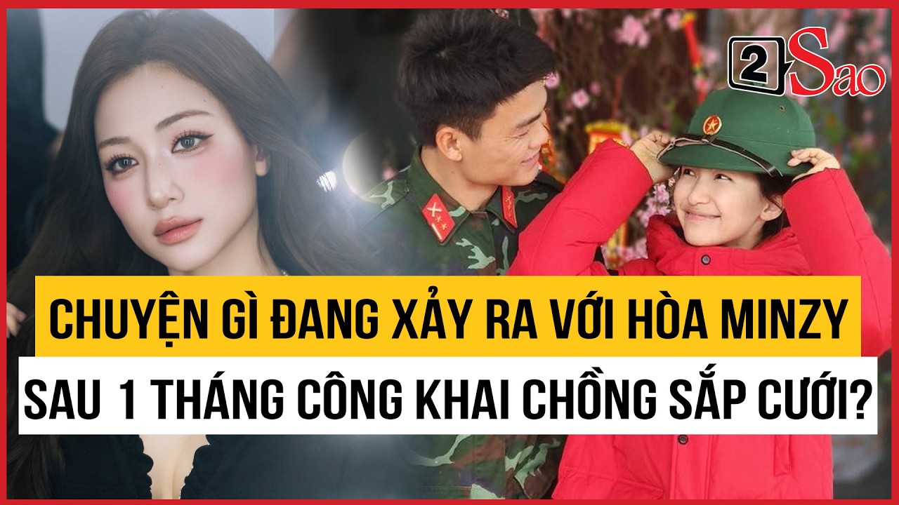 Chuyện g&igrave; đang xảy ra với H&ograve;a Minzy chỉ sau 1 th&aacute;ng c&ocirc;ng khai chồng sắp cưới? | TIN GIẢI TR&Iacute;
