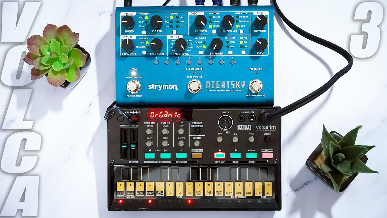 KORG Volca Ambient Jam // Volca FM || [Strymon NightSky]