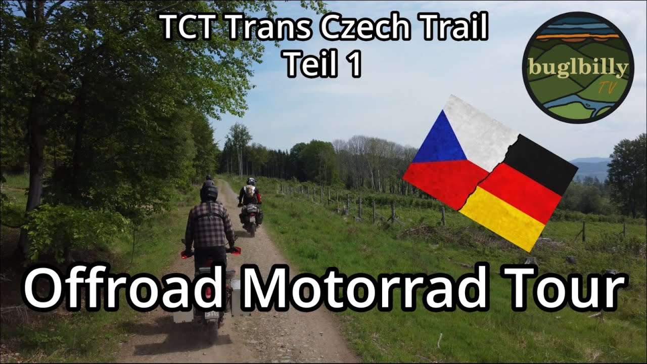 TCT ( TET ) Trans Czech Trail | Offroad Motorrad Tour | Teil 1
