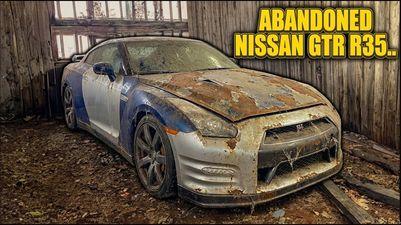 ASMR Full Restoration Nissan GTR R35 🔧 From Abandoned Barn to $210,000 Supercar • 4K 12:08