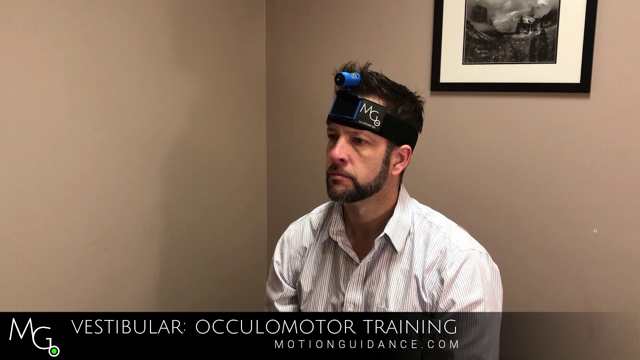 Vestibular Occulomotor Drills with Motion Guidance