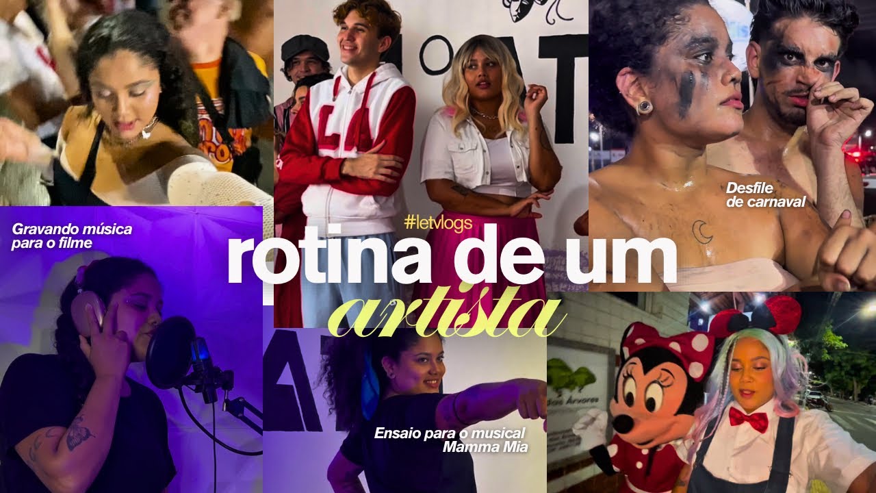 Rotina de um ARTISTA e CARNAVAL do Maranhão #letvlogs 