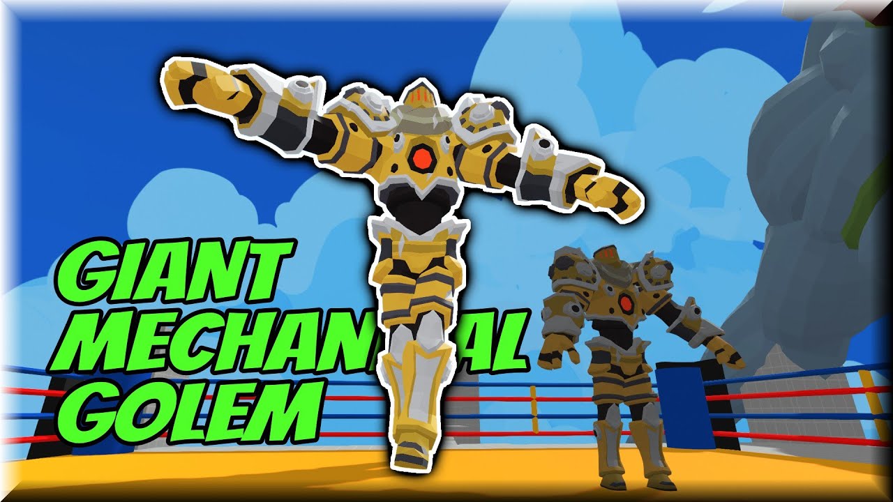 ⚙️Giant  Mechanical Golem vs Every Faction - Totally Accurate Battle Simulator TABS