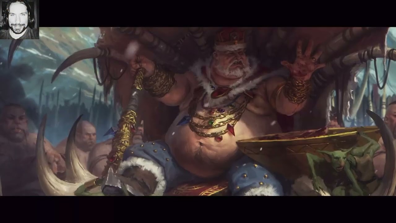 Skrag the Slaughterer Opening Cinematic for Realms of Chaos Total War Warhammer 3