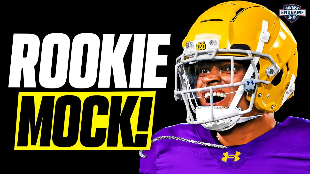 2026 Dynasty Rookie Mock Draft with Landing Spots!