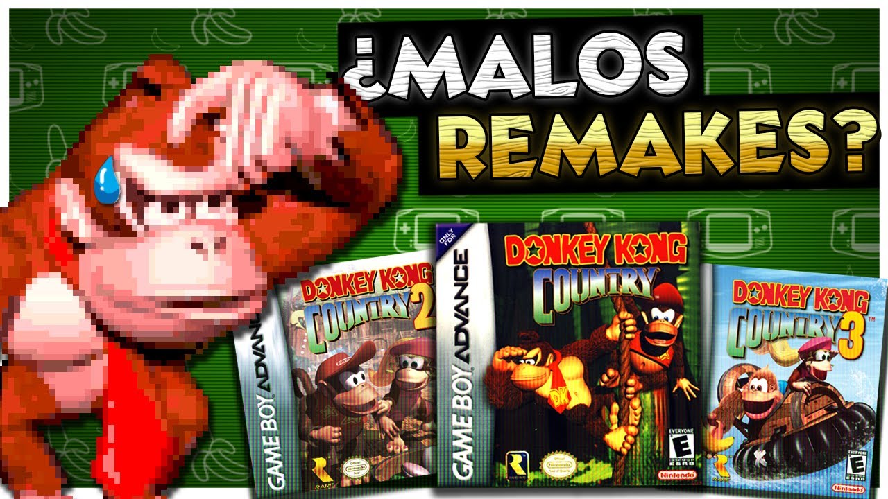 Los PEORES REMAKES de DONKEY KONG en la GAME BOY ADVANCE!?