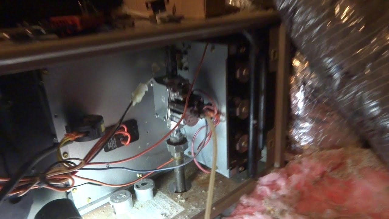 propane gas valve replaced on furnace