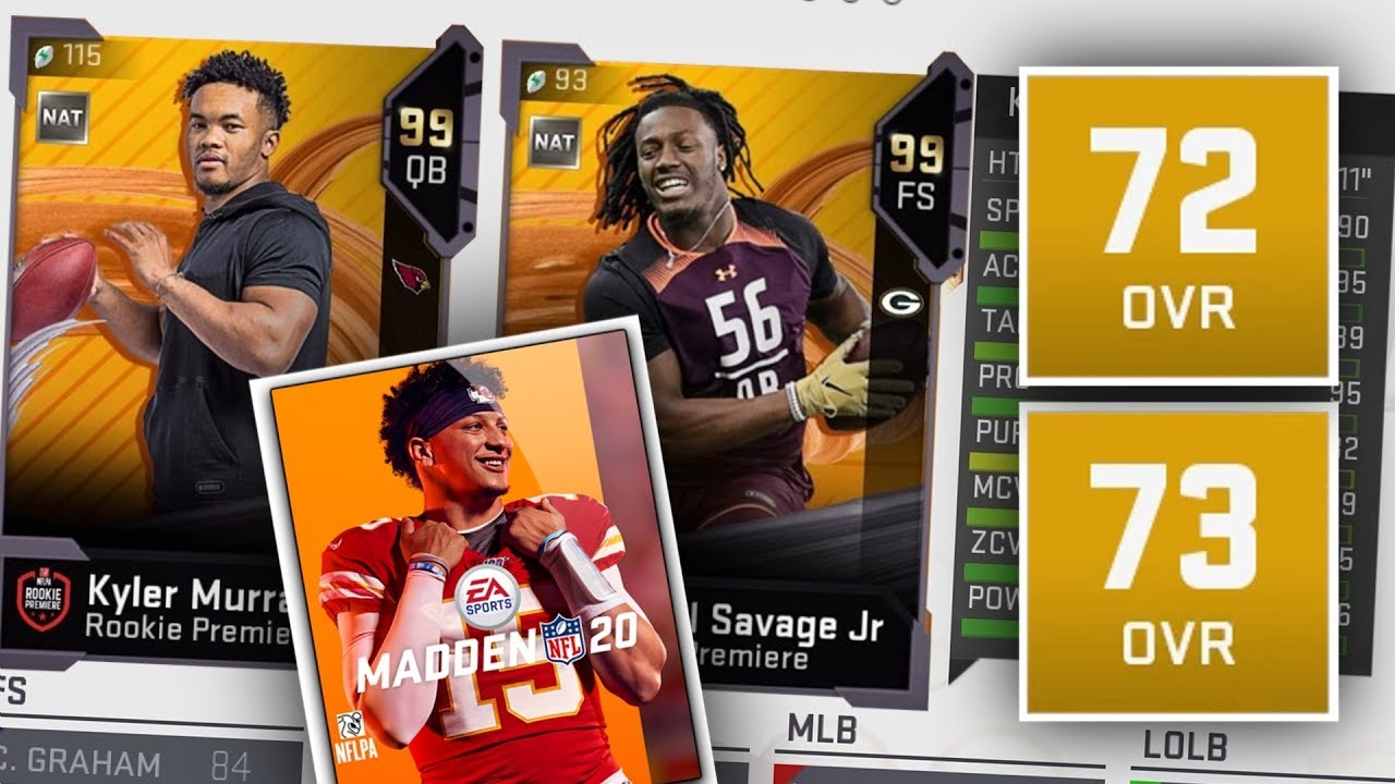 CAN YOU GUESS THESE PLAYERS MADDEN 20 OVERALL?? (DRAFT CHALLENGE)
