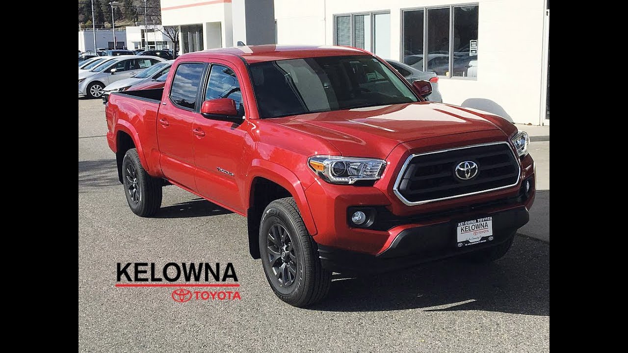 Toyota Tacoma SR5 Double Cab Barcelona Red