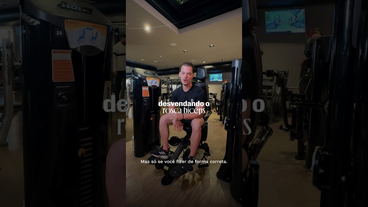 #RoscaBíceps: dicas para executar corretamente. #BIORITMO
